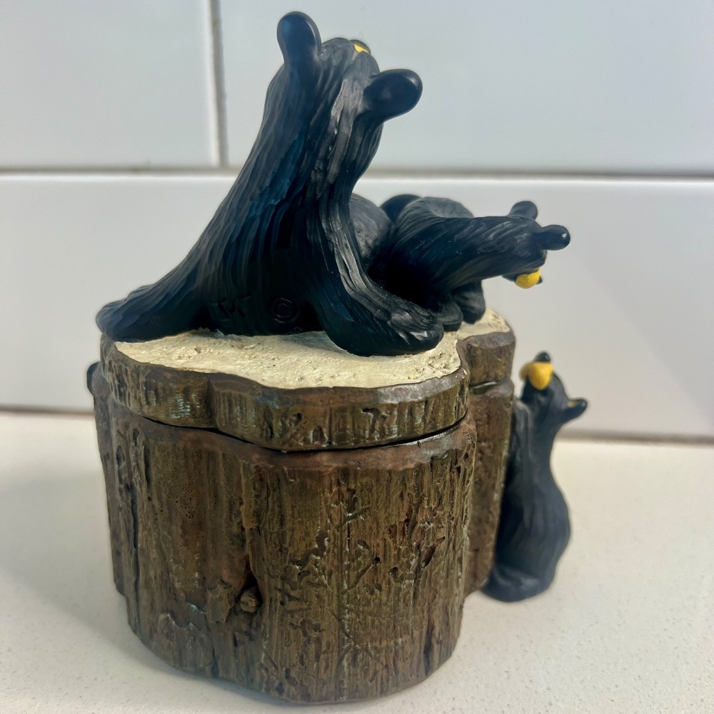 BearFoots Three Bears Box by Jeff Fleming Big Sky Carvers - Picture 4 of 10